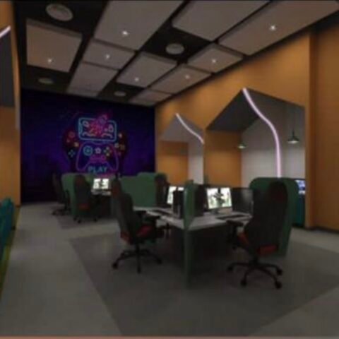 E-gaming Rooms at Yas Village Accommodation